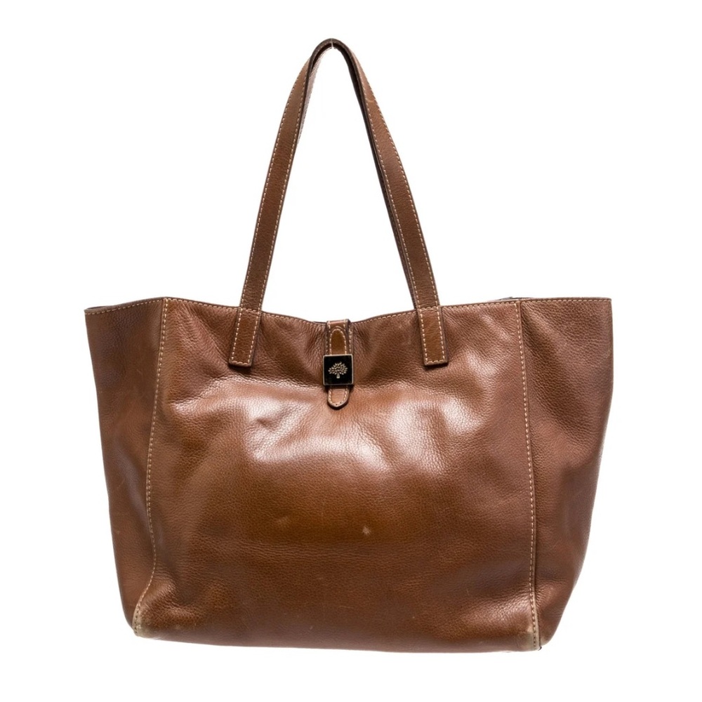 Mulberry Signature Brown Leather Tote